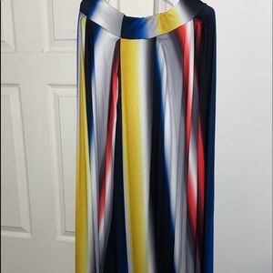 Long multi color skirt!